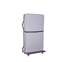 Foldable Spring Mattress Bed - 6 inches