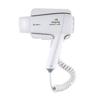 Plaza Wall Mount Hair Dryer 1800W - White
