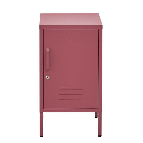 ArtissIn Bedside Table Metal Cabinet - MINI Pink - Main Image