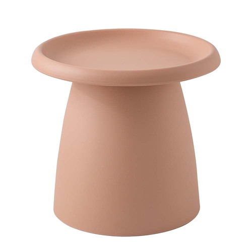 ArtissIn Coffee Table Round 52CM Plastic Pink - Main Image