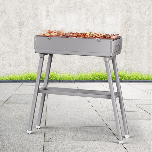 Grillz BBQ Grill Charcoal Smoker Portable Barbecue - Main Image