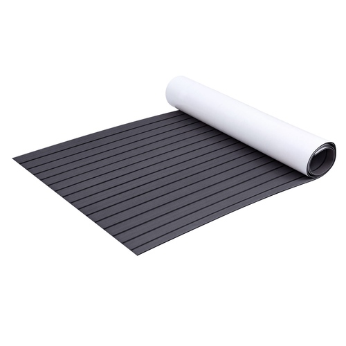 Seamanship EVA Foam Boat Flooring Mat Decking Sheet 240x90x0.6cm Dark Grey Decor - Main Image