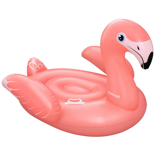 Bestway Flamingo Float Rider Inflatable Ride On Floating Pool Lounger 148x127CM - Main Image
