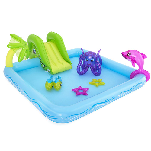 Bestway Kids Pool 239x206x86cm Inflatable Above Ground Swimming Play Pools 308L - Main Image