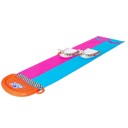 Bestway Water Slide Slip Kids 488cm Dual Slides Splash Pad - Main Image