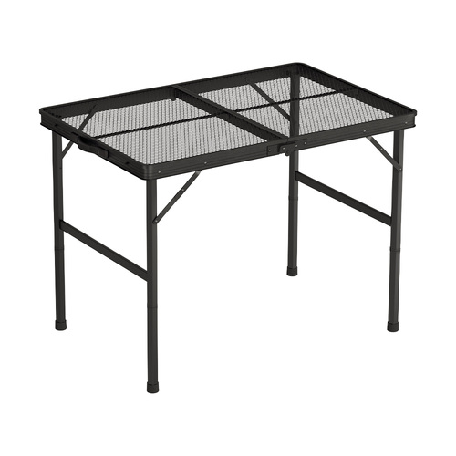Weisshorn Folding Camping Table 90CM Portable Outdoor Picnic BBQ Aluminium Desk - Main Image