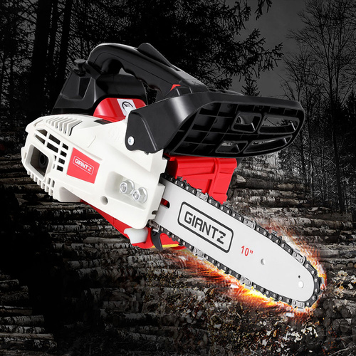 Giantz 25cc Petrol Chainsaw 10" Bar E-Start Tree Pruning Chain Saw - Main Image