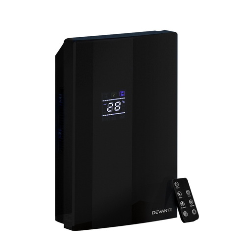 Devanti Dehumidifier 2L Air Purifier Black - Main Image