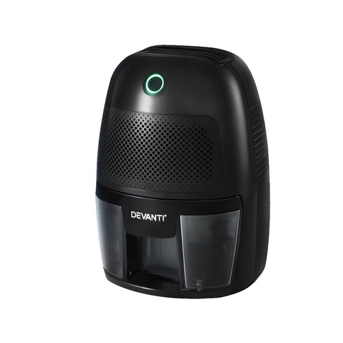 Devanti Dehumidifier 600ML Air Purifier Black - Main Image