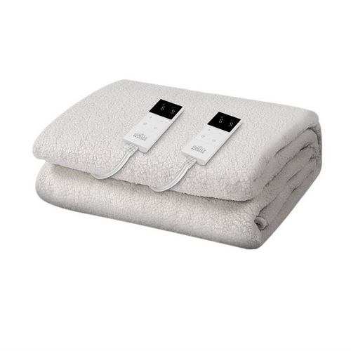 Giselle Bedding Queen Size Electric Blanket Fleece - Main Image
