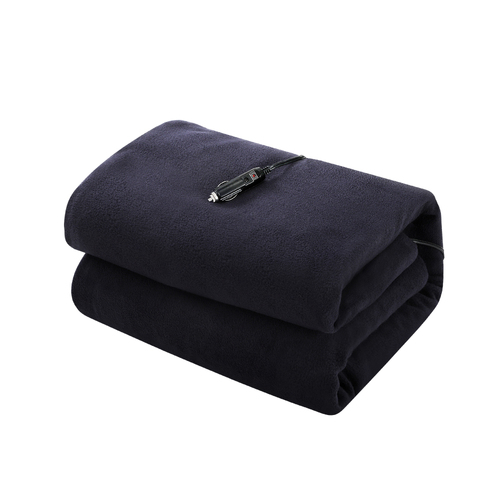 Giselle Electric Heated Blanket Car Truck Throw Rug Travel Camping 12V DC Aut - Main Image