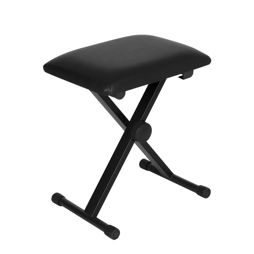 Alpha Piano Stool Adjustable Height Keyboard Seat Portable Bench Chair Black - Main Image