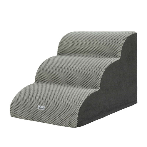 i.Pet Dog Ramp Steps Foam 3 Tier Pet Stairs For Bed Sofa Car Portable Indoor - Main Image