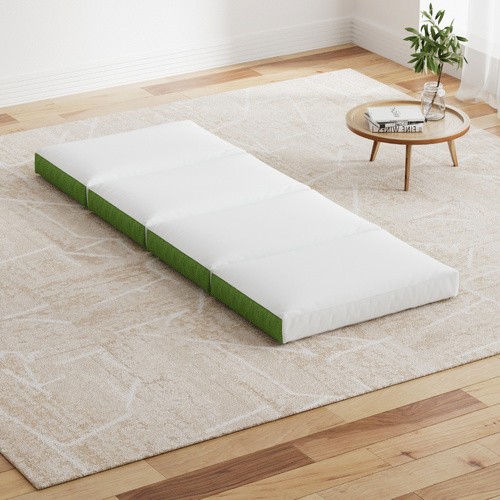 Giselle Bedding Foldable Mattress Folding Foam Single Green - Main Image