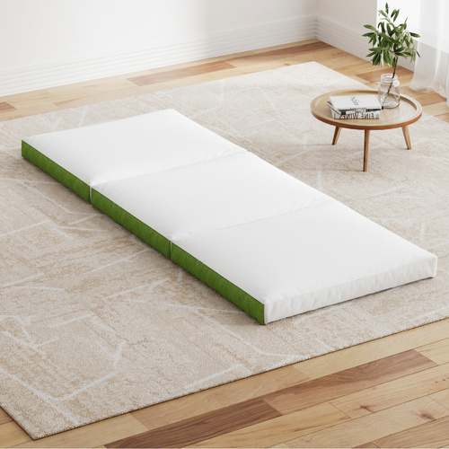 Giselle Bedding Foldable Mattress Folding Foam Trifold Green - Main Image