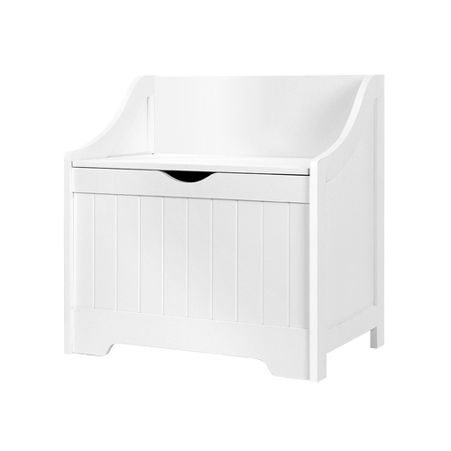 Keezi Kids Toy Box Chest Children Storage Clothes Toys Organiser Square - Main Image