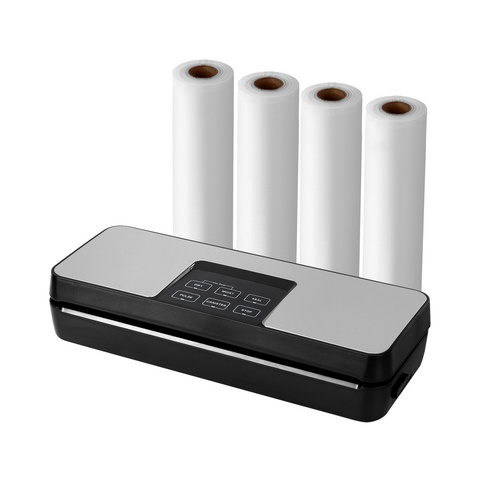 Devanti Food Vacuum Sealer Machine Auto Seal Cutter 5 Modes Storage Bags 28cm 6m 4 Rolls - Main Image