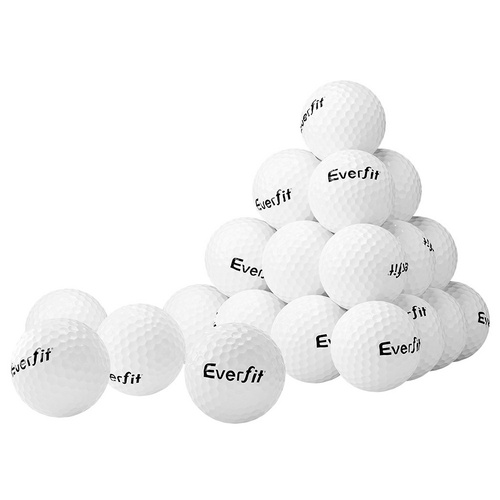 Everfit 24pcs Golf Ball Set Reusable Distance Golf Balls Practice Training - Main Image