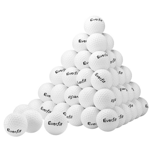 Everfit 60pcs Golf Ball Set Reusable Distance Golf Balls Practice Training - Main Image