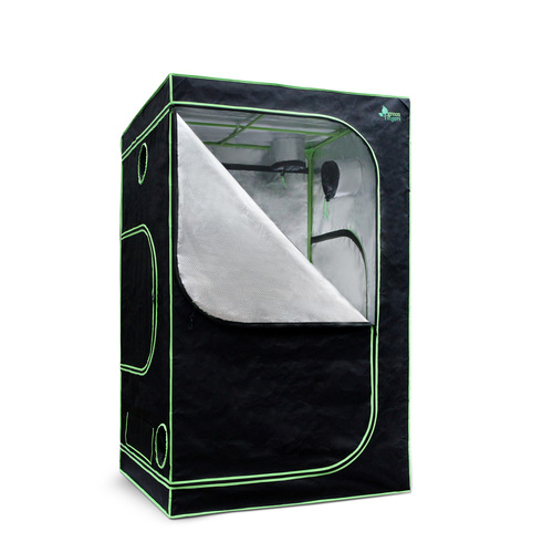 Green Fingers Grow Tent 90x90x180CM Hydroponics Kit Indoor Plant Room System - Main Image