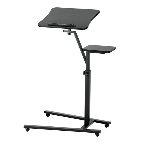 Artiss Laptop Desk Computer Table Height Adjustable Tiltable Mouse Board Black - Main Image