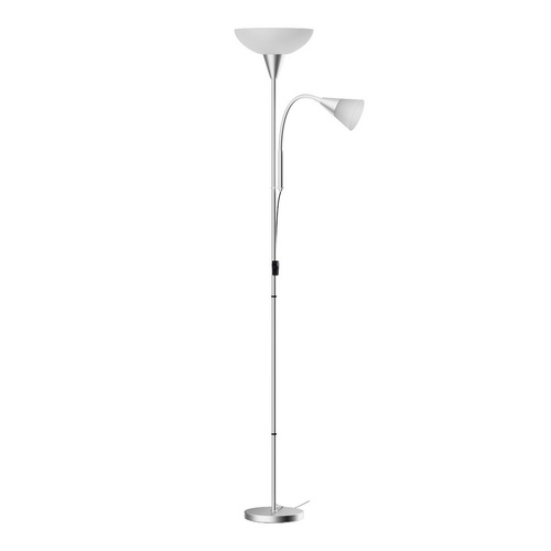 Artiss Floor Lamp Mother and Child Modern Home Living Room Office Reading Silver - Main Image