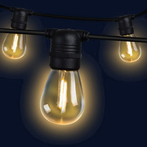 68m LED Festoon String Lights Christmas Decorations Wedding Party Outdoor Garden - Main Image