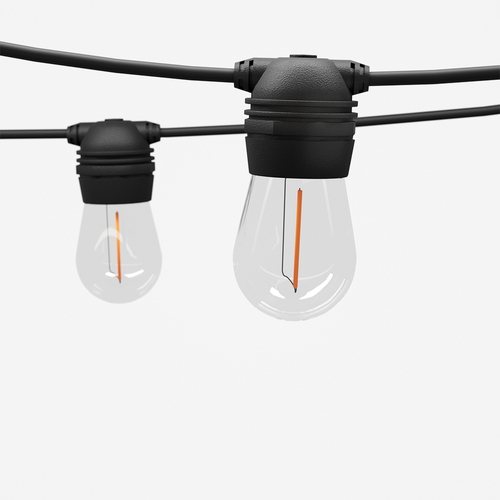 86m Solar Festoon Lights Outdoor LED String Light Christmas Party Decorations - Main Image