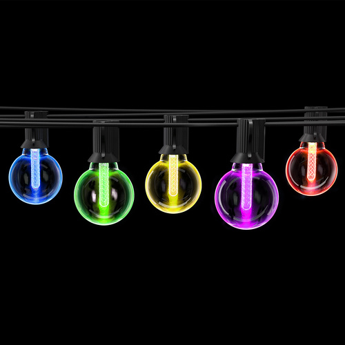 Gardeon Smart Festoon Lights Outdoor Waterproof RGB LED String Light WiFi APP - Main Image