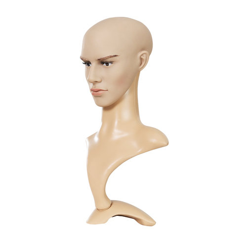 Embellir Male Mannequin Head Dummy Model Display Shop Stand Professional Use - Main Image