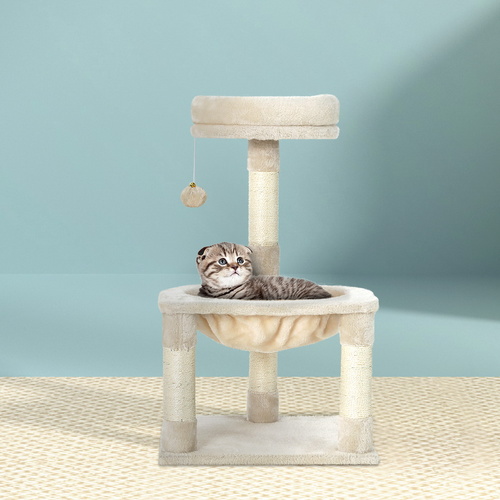 i.Pet Cat Tree 69cm Scratching Post Tower Scratcher Wood Condo Toys House Bed - Main Image
