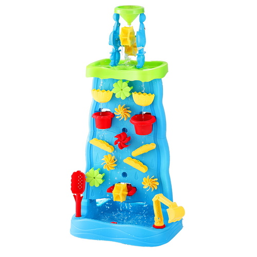 Keezi Kids Sand and Water Table Waterfall Wall Sandpit Toys Beach Shovel - Main Image