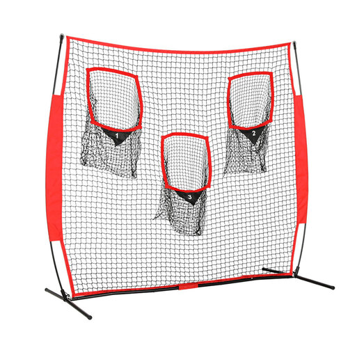 Everfit 1.8m Football Soccer Net Portable Goal Net Training 3 Target Zone - Main Image