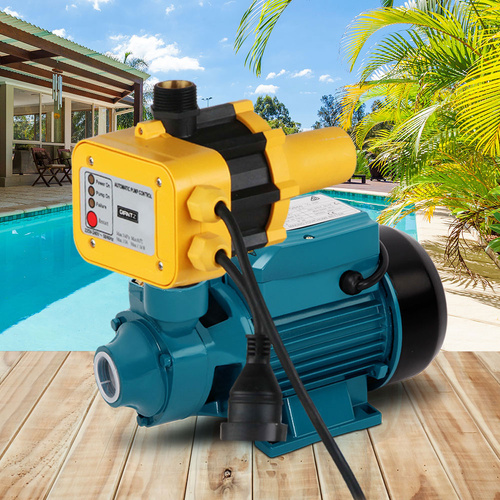 Giantz Peripheral Pump Auto Controller Clean Water Garden Farm Rain Irrigation - Main Image