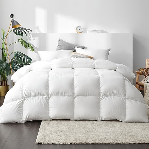 Giselle Bedding 700GSM Duck Down Feather Quilt King - Main Image