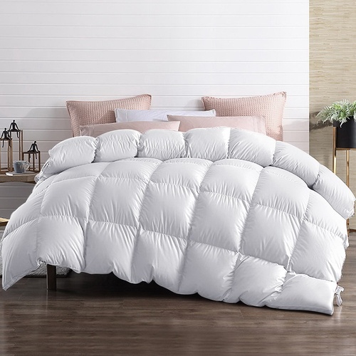 Giselle Bedding 700GSM Goose Down Feather Quilt King - Main Image
