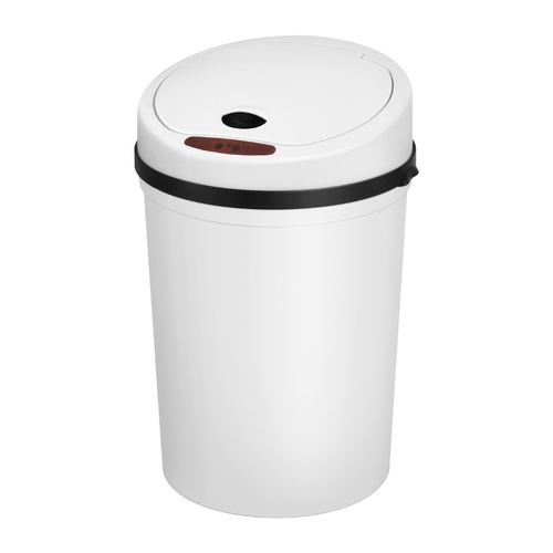 Devanti Sensor Bin Motion Rubbish Bins Kitchen Automatic Trash Can White 9L - Main Image