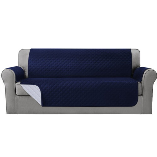 Artiss Sofa Cover Couch Covers 4 Seater 100% Water Resistant Navy - Main Image