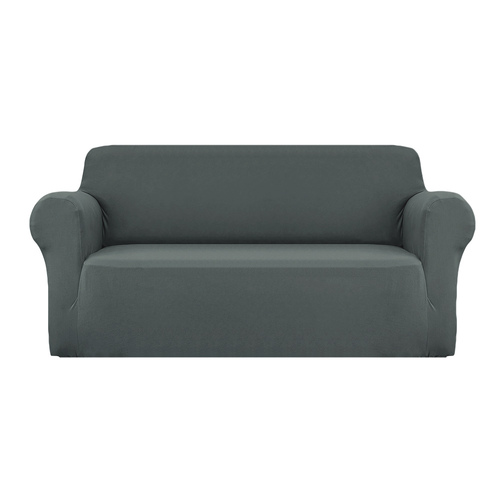 Artiss Sofa Cover Couch Covers 3 Seater Stretch Grey - Main Image