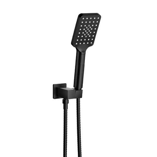Handheld Shower Head Holder 3.1'' High Pressure Black - Main Image