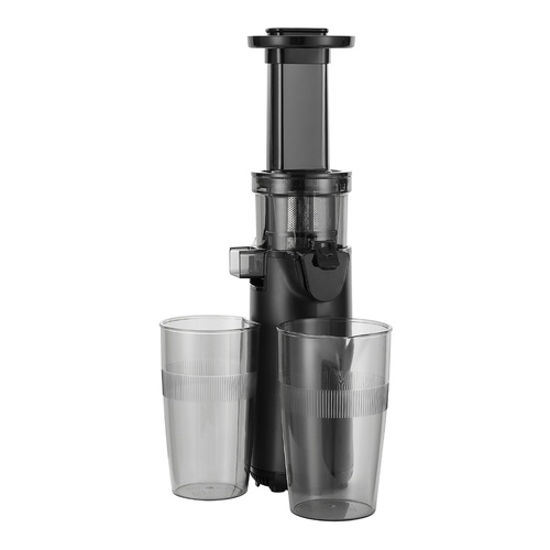 Devanti Slow Juicer Cold Press Fruit Juice Extractor 130W Black - Main Image