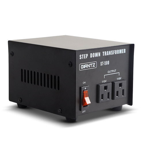 Giantz Step Down Transformer 500W 240V TO 110V Stepdown Voltage Converter AU-US - Main Image
