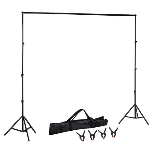 2.5X3M Photography Backdrop Stand Kit Studio Screen Photo Background Support Set - Main Image