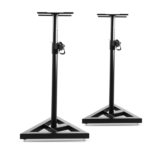 Alpha Speaker Stand 67-120cm Adjustable Height Surround Sound Studio Home 2pcs - Main Image