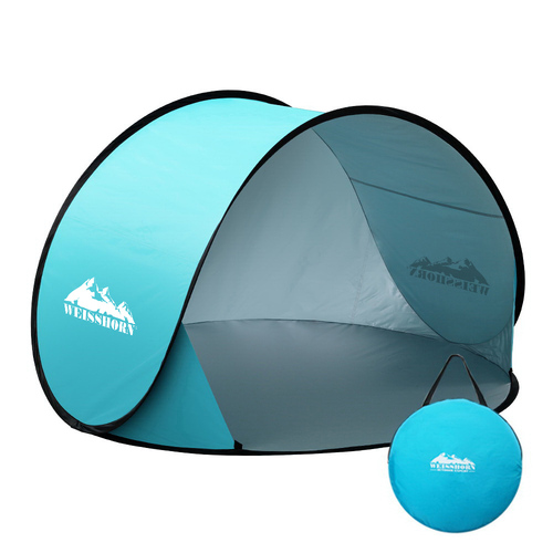 Weisshorn Pop Up Beach Tent Camping Portable Sun Shade Shelter Fishing - Main Image