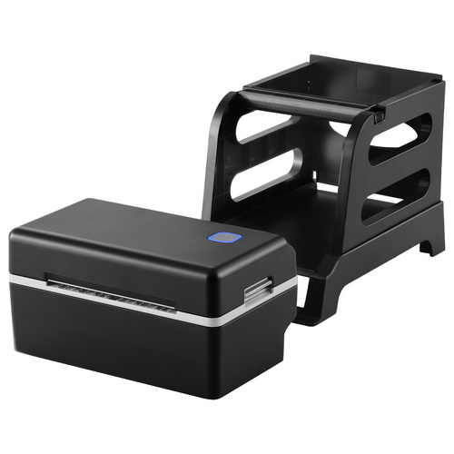 Thermal Label Printer Shipping Address Barcode USB Label Maker with Stand - Main Image