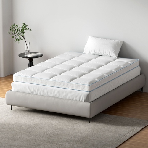Giselle Bedding Mattress Topper Pillowtop Bamboo 10cm Double - Main Image