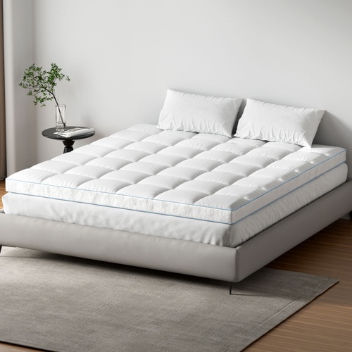 Giselle Bedding Mattress Topper Pillowtop Bamboo 10cm King - Main Image