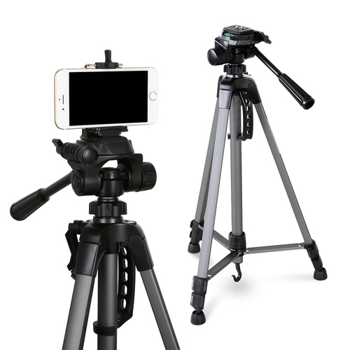 Weifeng Professional Camera Tripod Stand Mount DSLR Travel Adjustable 55-145cm - Main Image