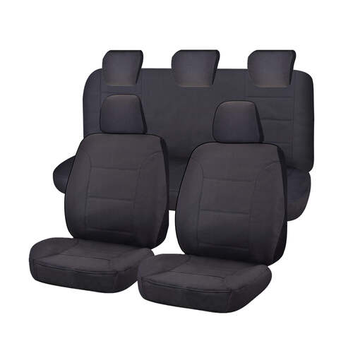 Seat Covers for MAZDA BT-50 B22P/Q-B32P/Q UP SERIES 10/2011 ? 08/2015 DUAL CAB FR CHARCOAL ALL TERRAIN - Main Image